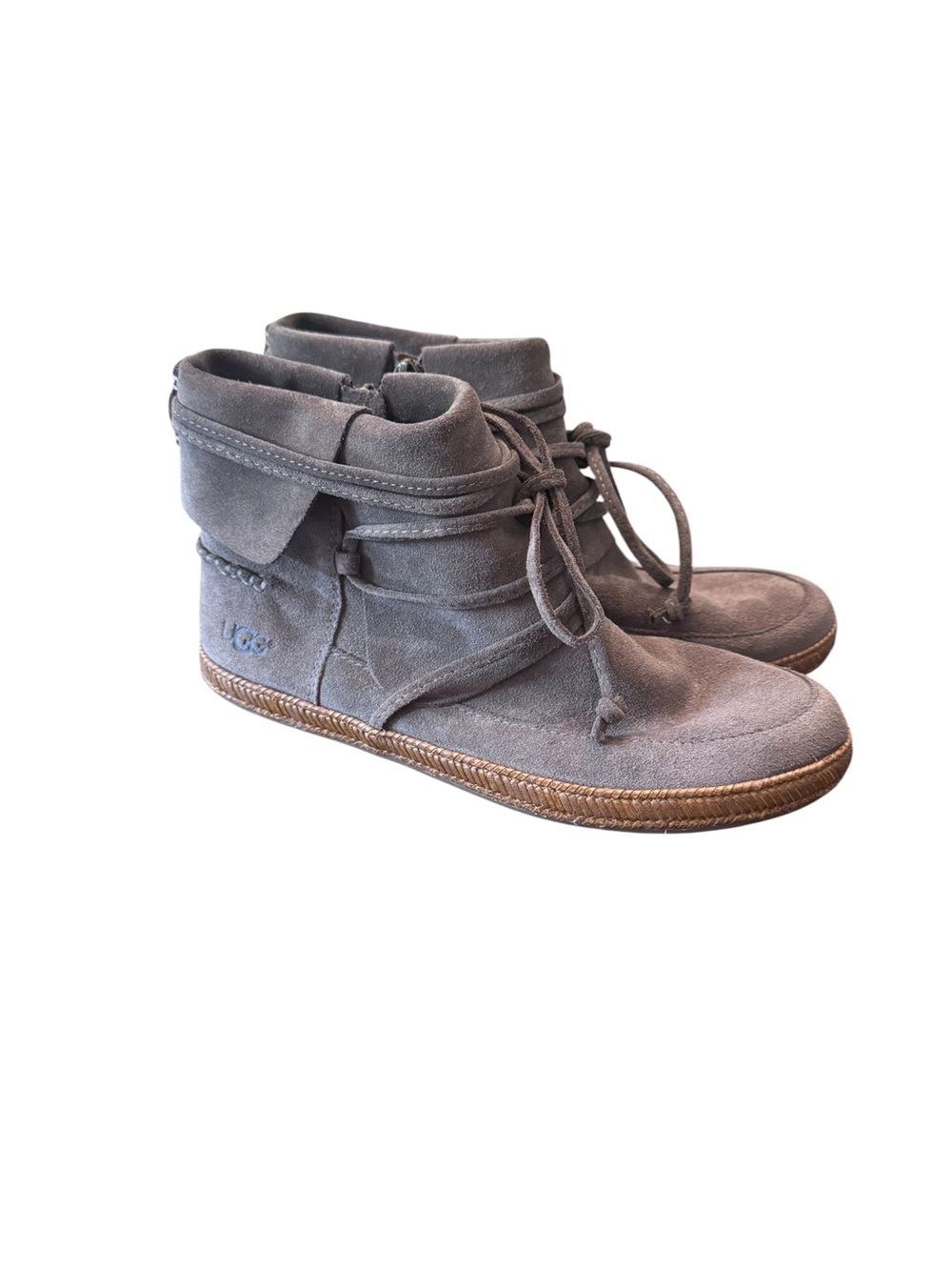 UGG Women's Reid ankle boots in Slate Gray Suede